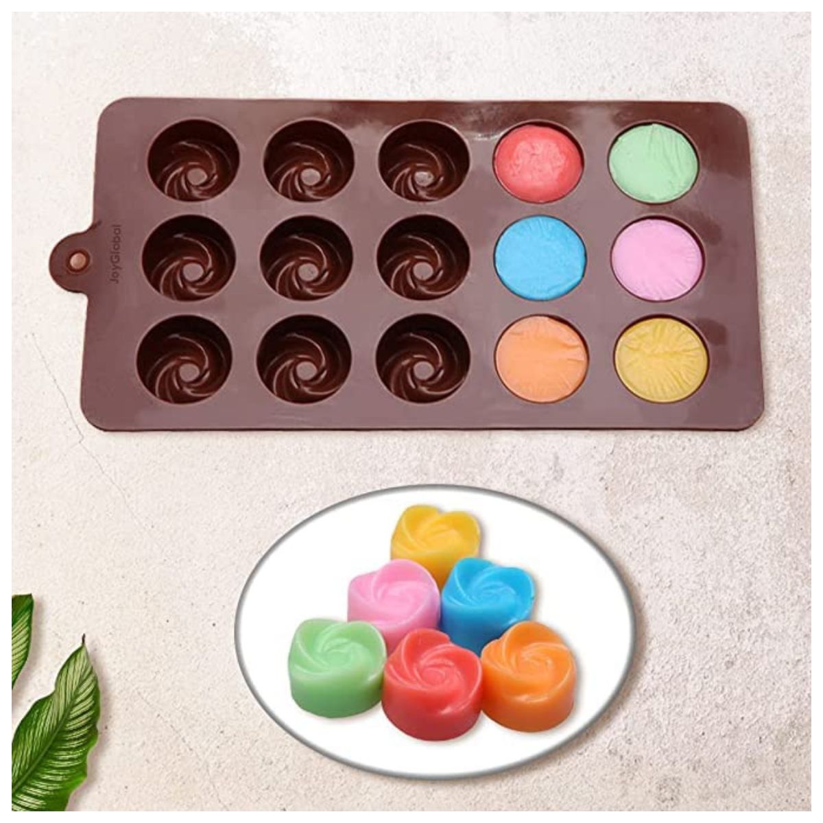 GENERICO - Moldes 15 Espacios Remolinos