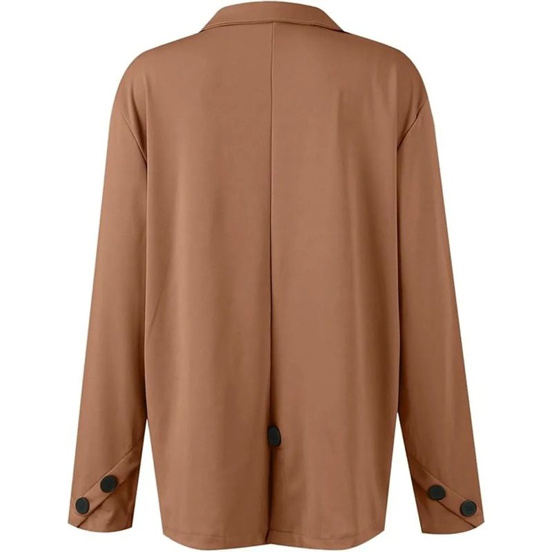 EDWINAYY - Chaqueta Mujer Saco Formal Blazer Chamarra Moda Blazer