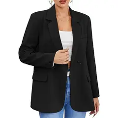EDWINAYY - Chaqueta Mujer Saco Formal Blazer Chamarra Moda Blazer