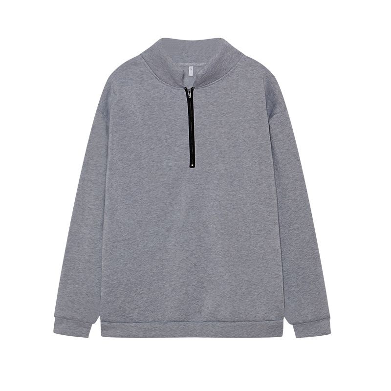 EDWINAYY - Poleron Cierre Media Mujer Sudadera De Manga Larga