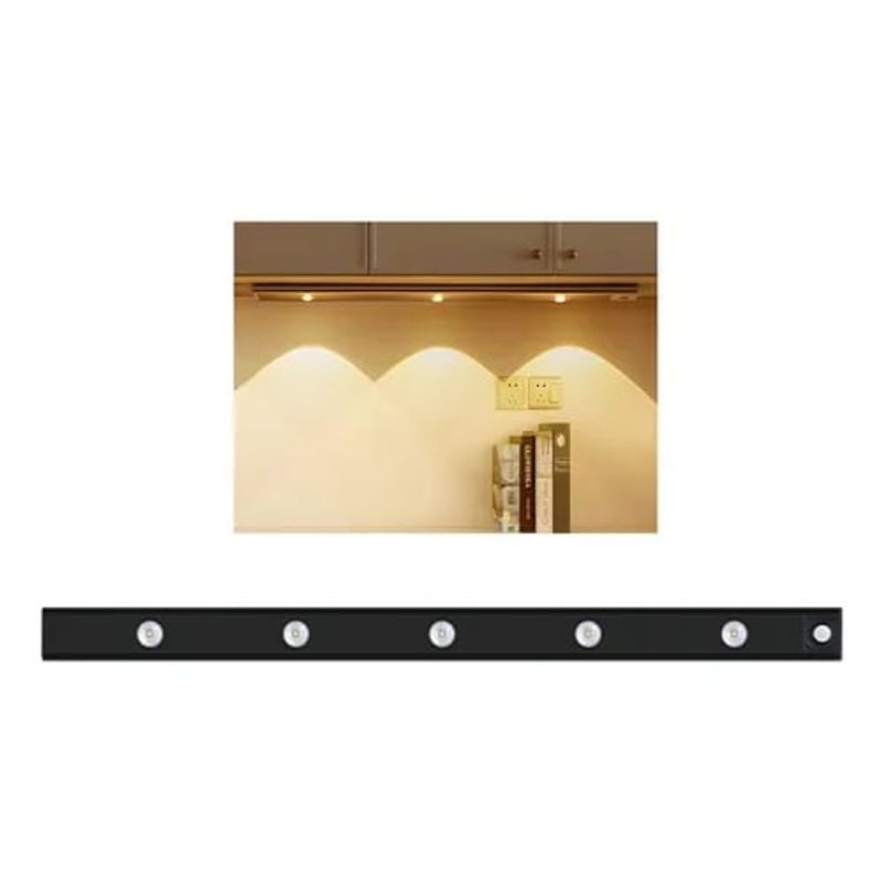 EDWINAYY - Luz Led Recargable Con Sensor De Movimiento Largo 60 Cms