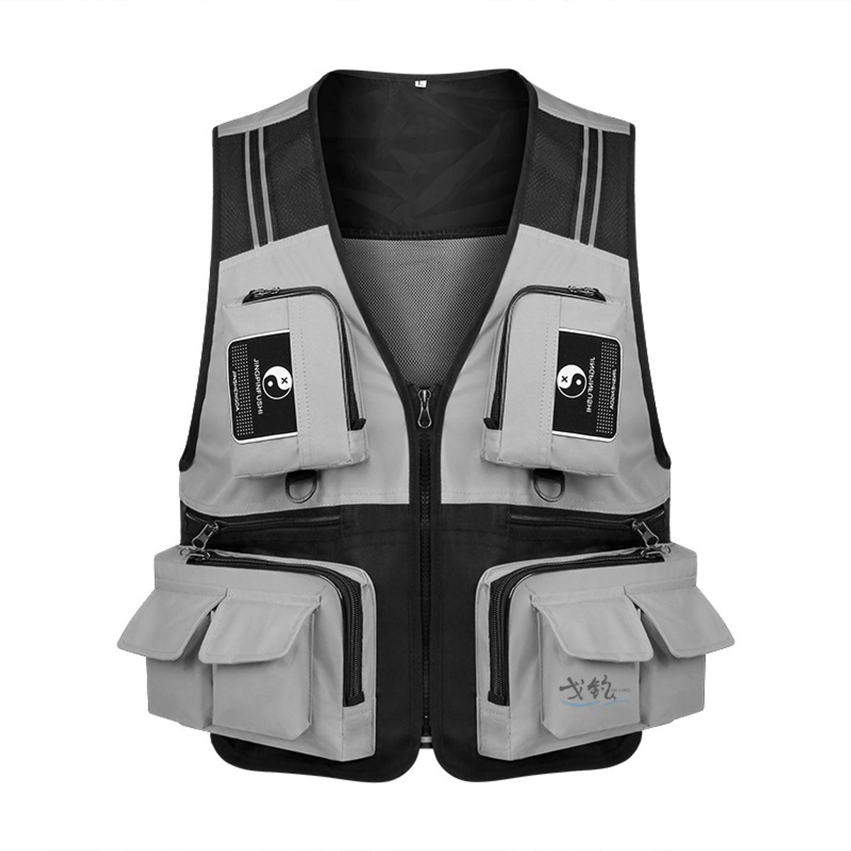EDWINAYY - Chaleco Reflectante Bolsillos Multiusospescafotografía