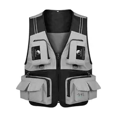 EDWINAYY - Chaleco Reflectante Bolsillos Multiusospescafotografía