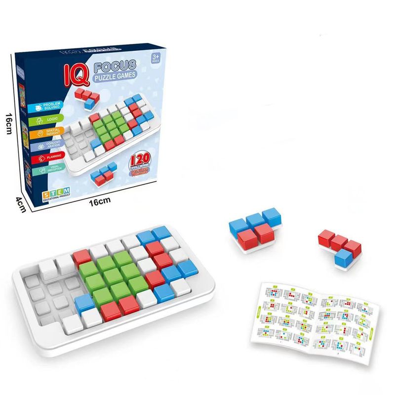 EDWINAYY - Iq Fit Smart Games Juego De Lógica Juego Puzzle Montessori