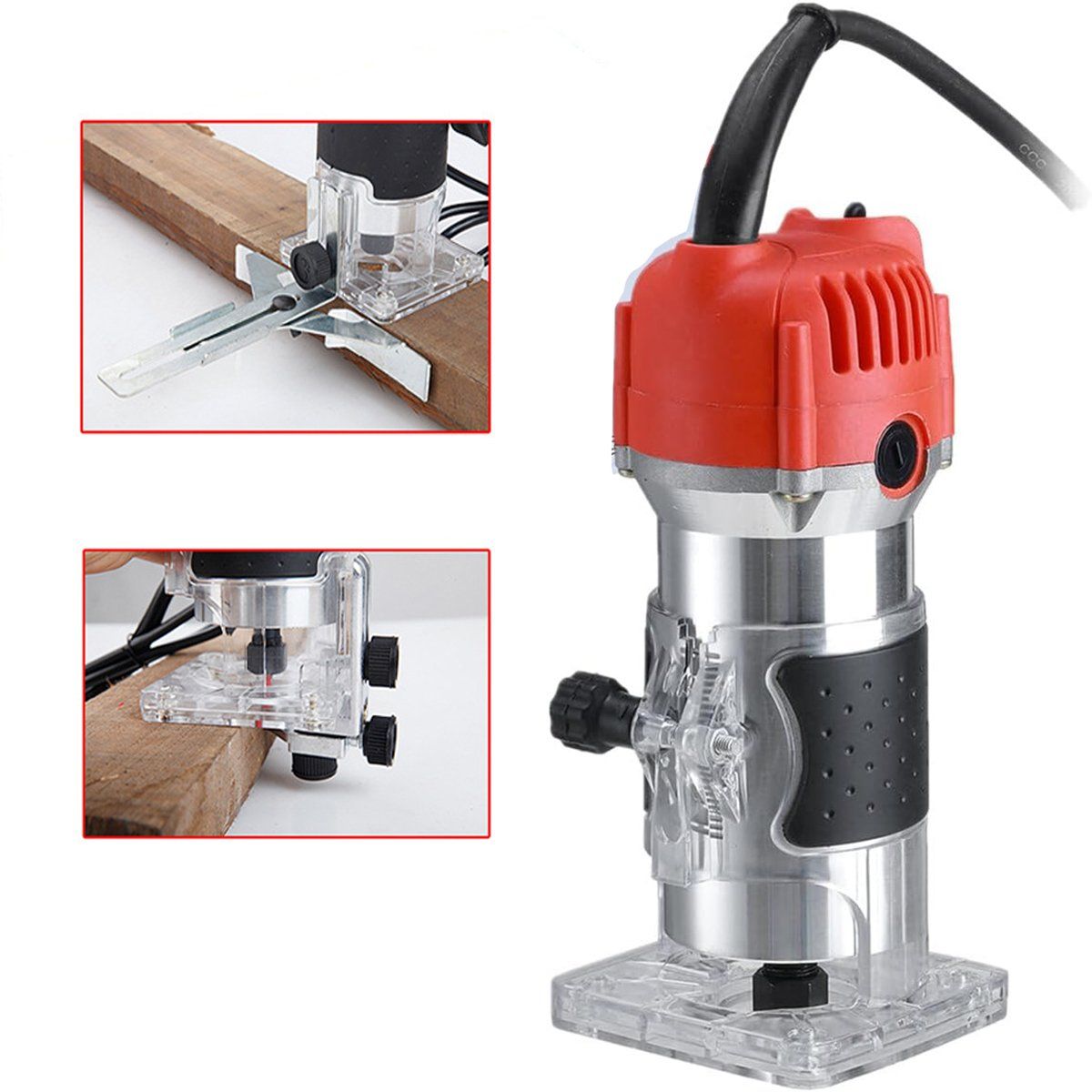 GENERICO - 800W Enrutador De Madera Eléctrica 33000rmp De 6 mm