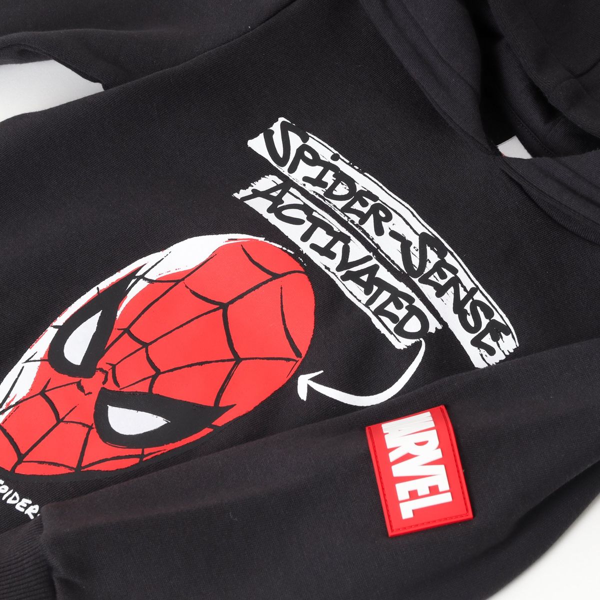 MARVEL - Buzo Niño Spiderman Activated Negro Marvel
