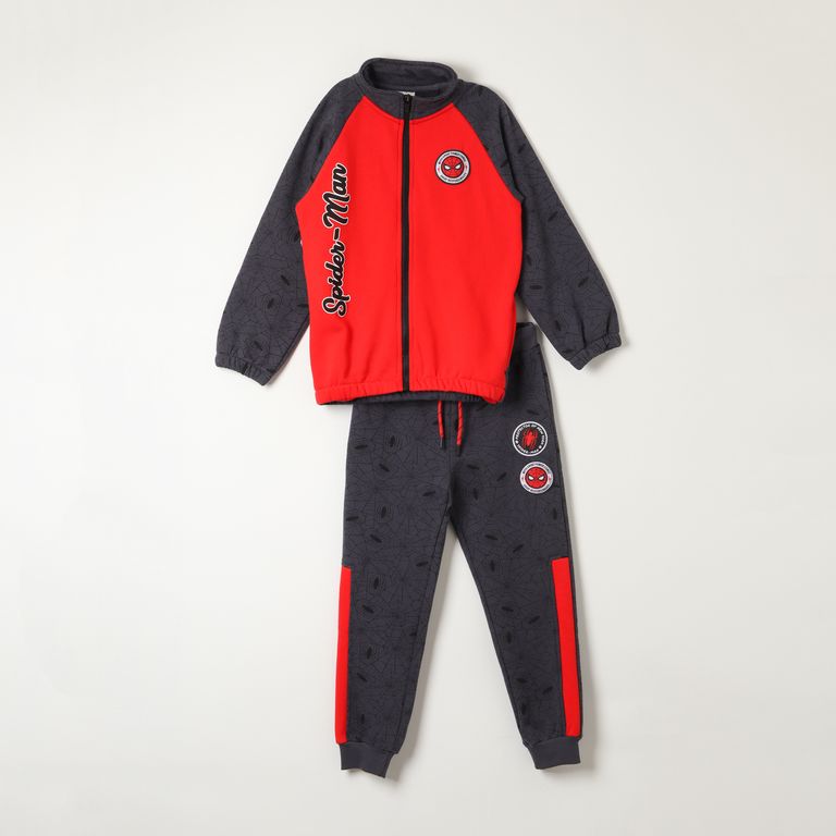 Marvel Spider-Man Set Di 3 Pantaloni Da Jogging Per Bambini - Blu, Nero, Grigio Con Stampe Uomo Ragno (Taglie 4-12 Anni)