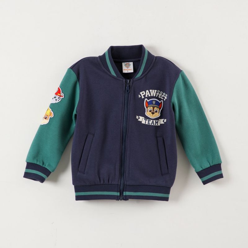PAW PATROL - Poleron Abierto Niño Pawfect Azul Paw Patrol.