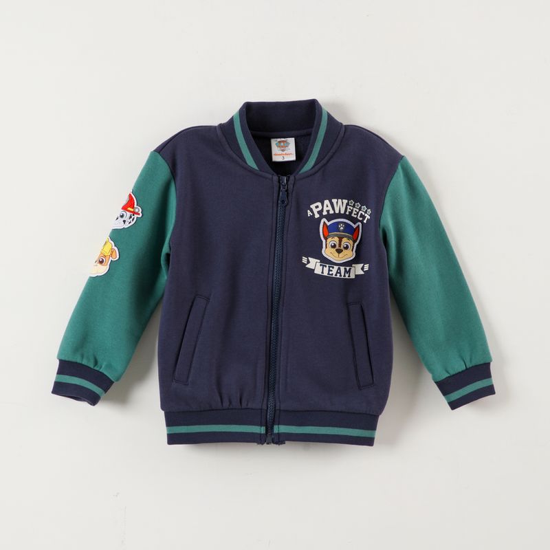 PAW PATROL - Poleron Abierto Niño Pawfect Azul Paw Patrol.