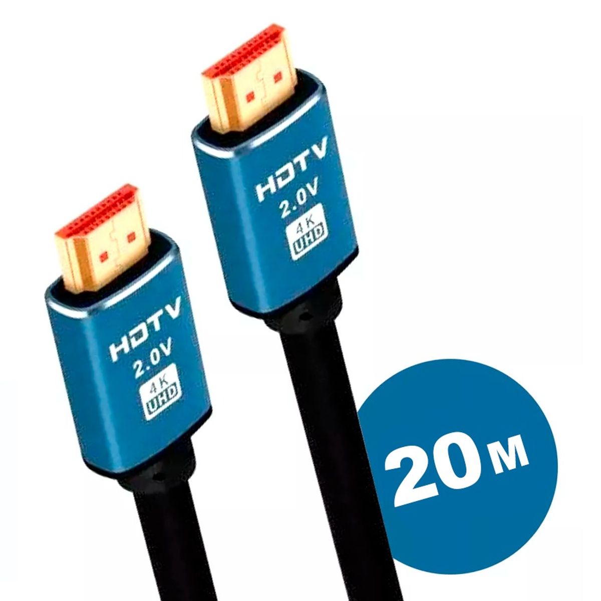 GENERICO - Cable Hdmi 20 Metros Ultra Uhd 4k Alta Velocidad