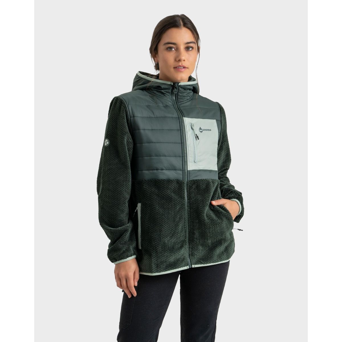 GNOMO - Short Fleece Eco Lokir Mujer Gnomo