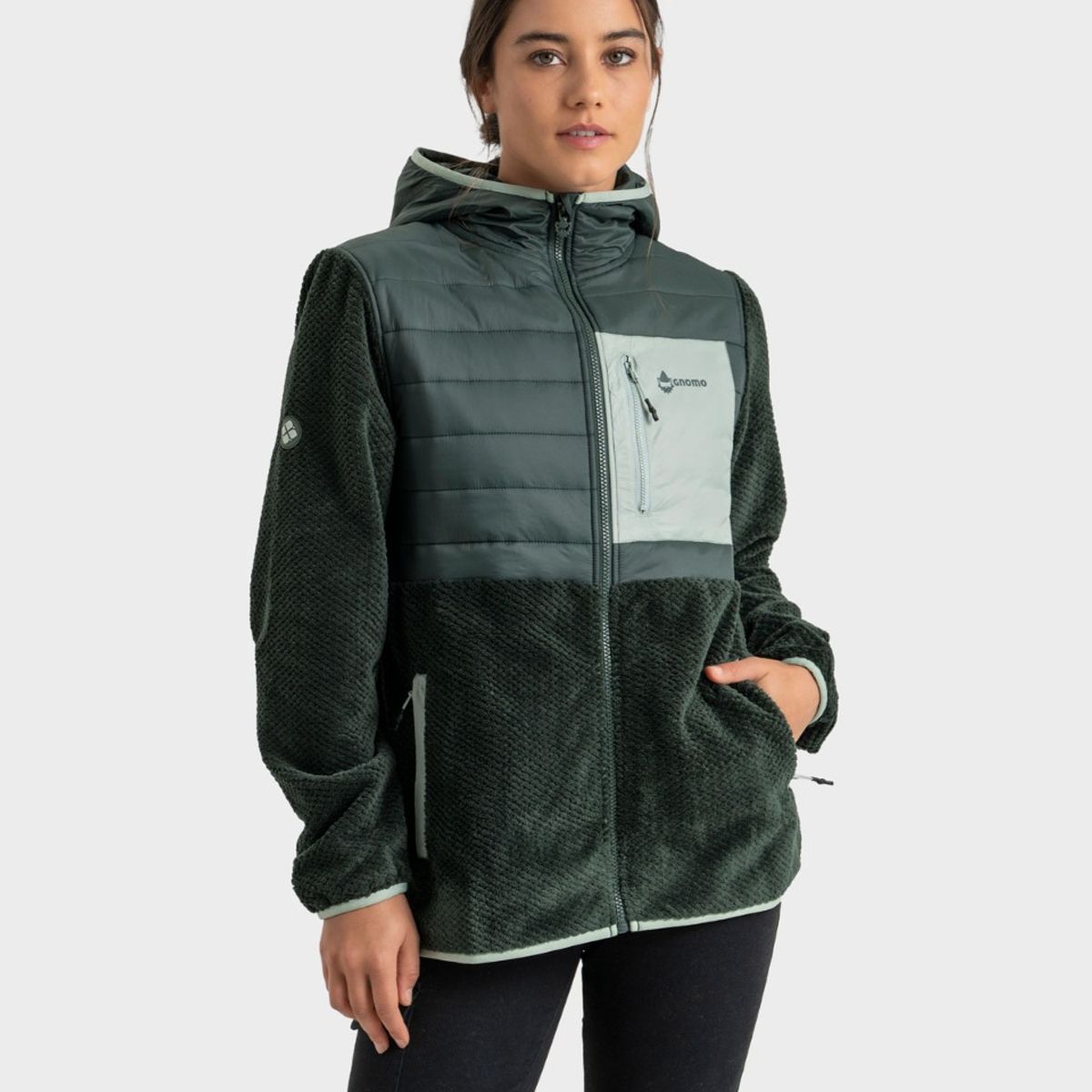 GNOMO - Short Fleece Eco Lokir Mujer Gnomo