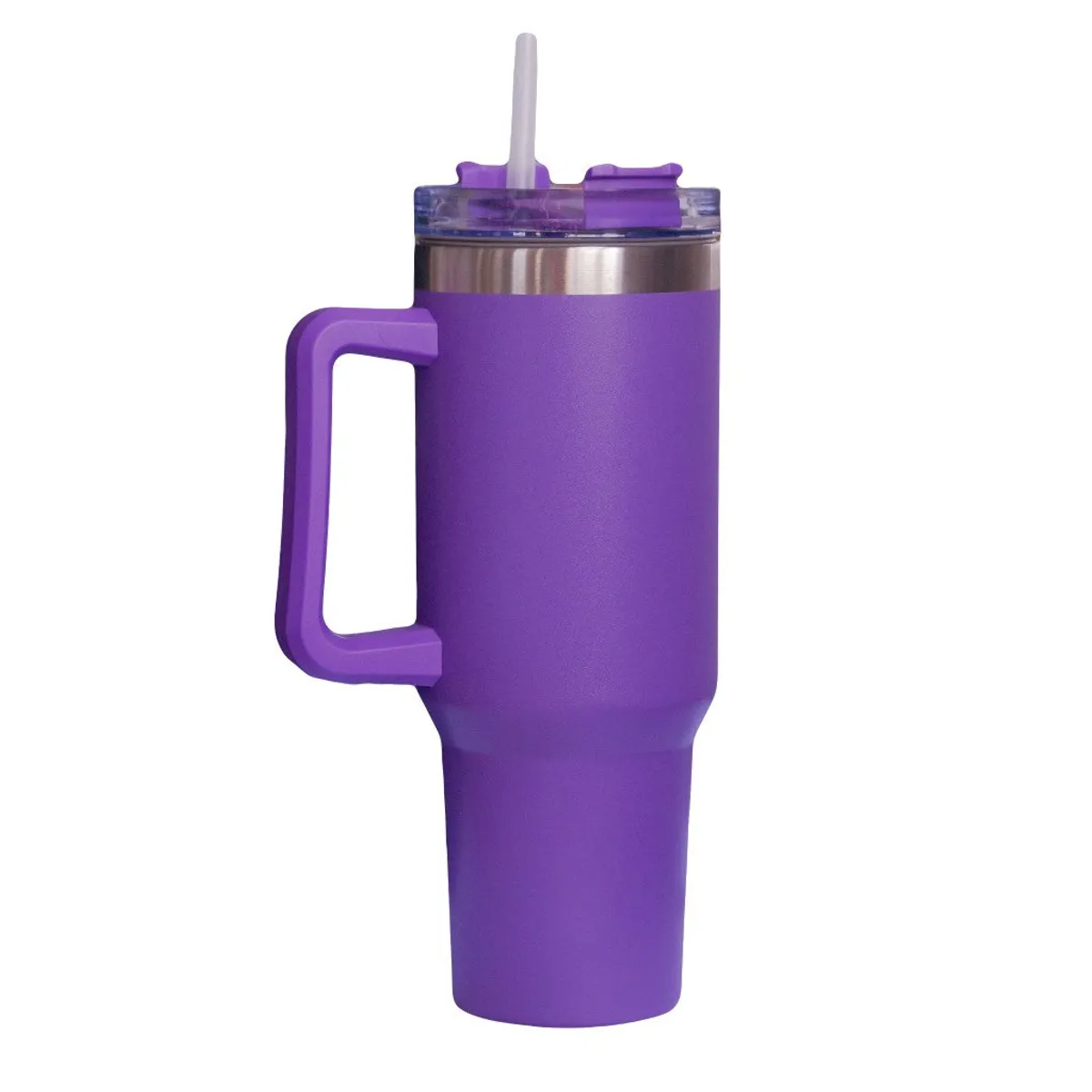 PEQUI - VASO TÉRMICO MORADO CON BOMBILLA