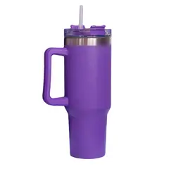 PEQUI - VASO TÉRMICO MORADO CON BOMBILLA