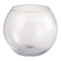 Florero Pecera De Vidrio Grande