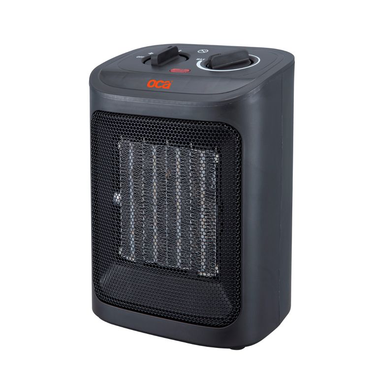 GENERICO Termoventilador cerámico PTC 1800w negro Oca