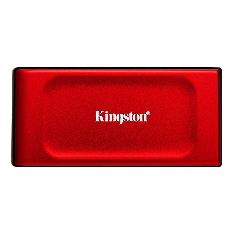 KINGSTON - Disco Portatíl SSD Externo Kingston XS1000 1TB USB 3.2 Gen 2 Rojo