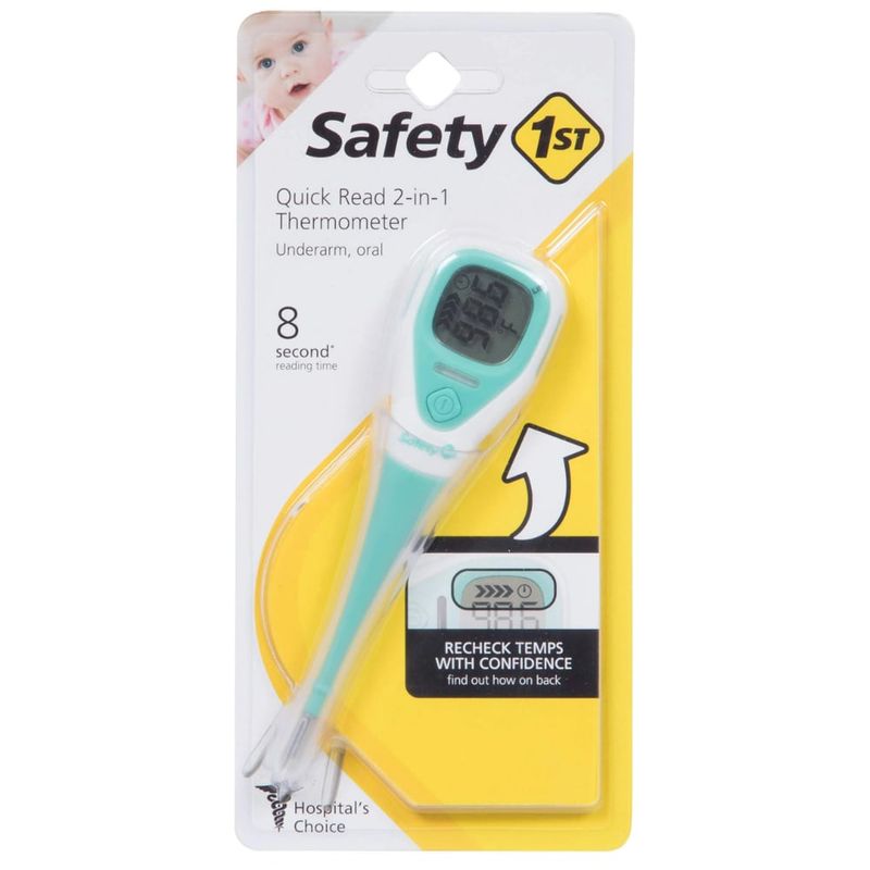 SAFETY 1ST - Termómetro 2 en 1 de Lectura Rápida SAFETY 1ST