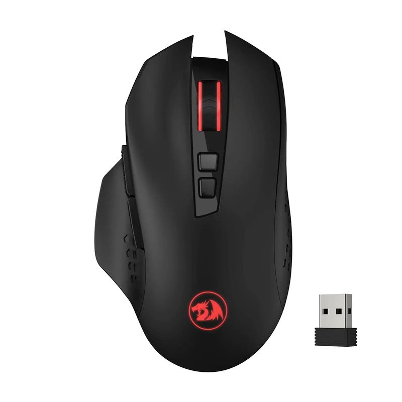 REDRAGON - Mouse Gamer Redragon M656 Gainer, 4000 DPI, Wireless 2.4GHz, Negro