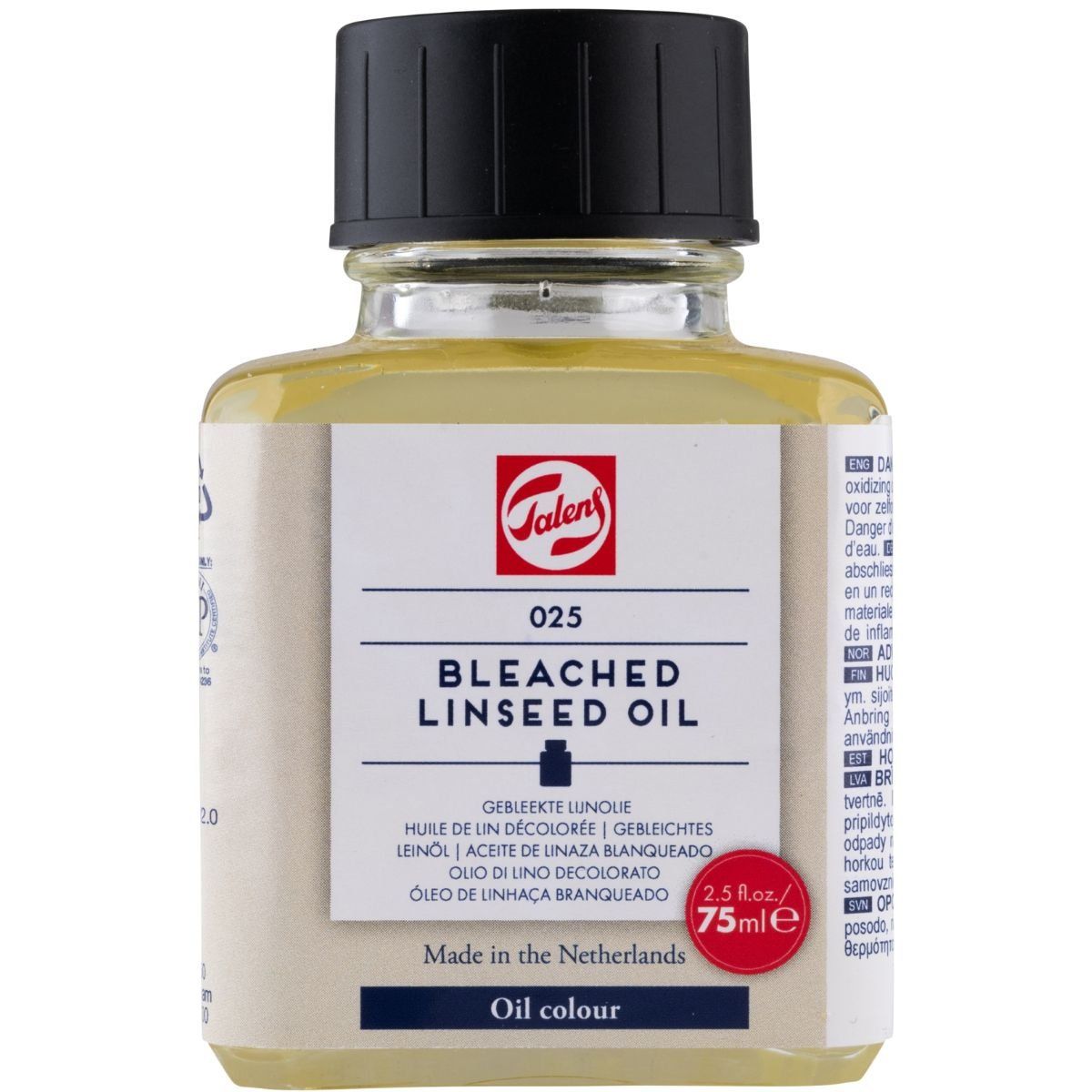 Royal Talens - Aceite de Linaza Blanqueado Talens 75ml