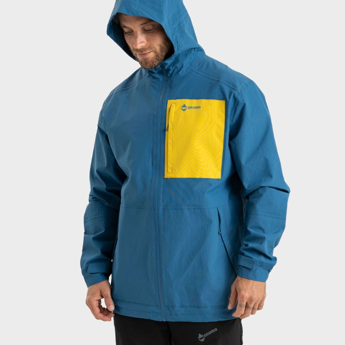 GNOMO - Impermeable Hoodie Nalbar Hombre Gnomo