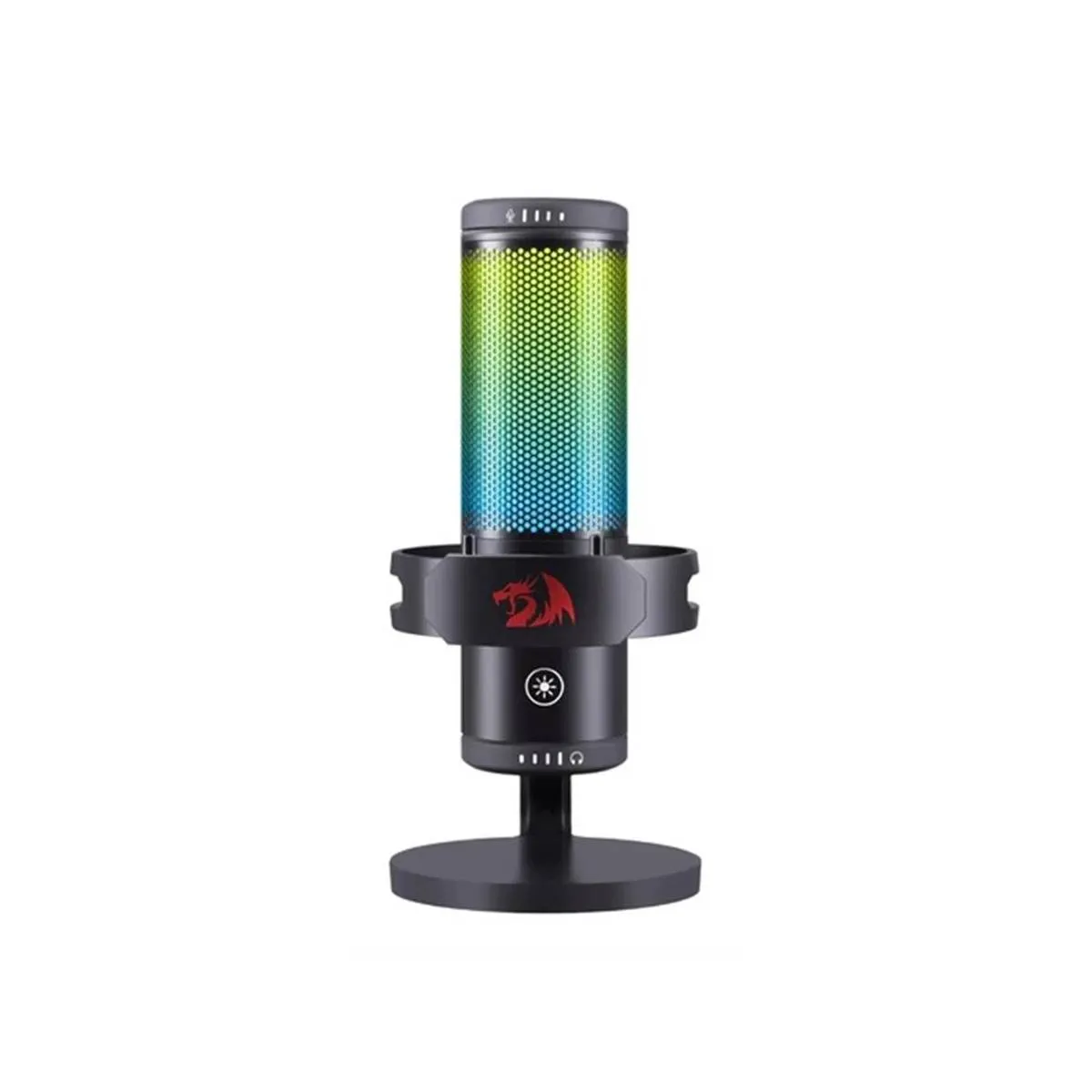 REDRAGON - Micrófono para Streaming Redragon Fenris GM301 RGB USB