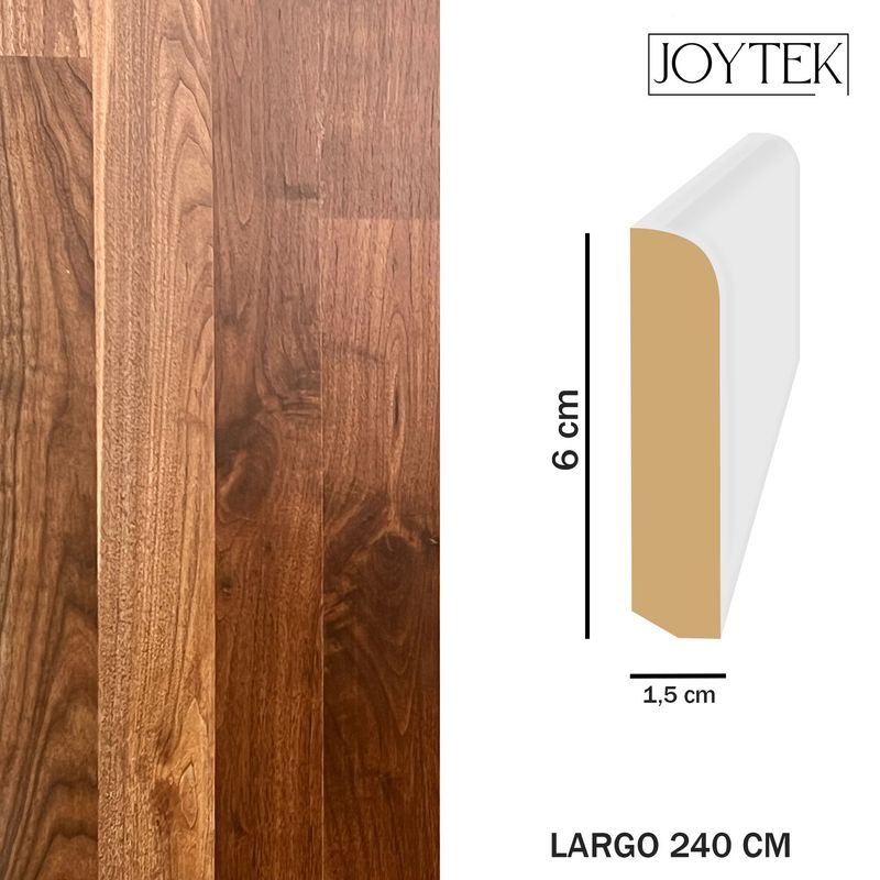 JOYTEK - Guardapolvos MDF JOYTEK Amaretto 1 Unidad - 240 cm