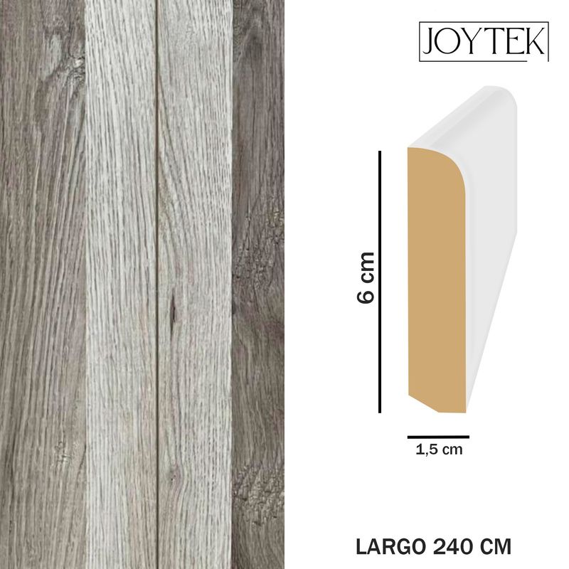 JOYTEK - Guardapolvos MDF JOYTEK Palermo 1 Unidad - 240 cm