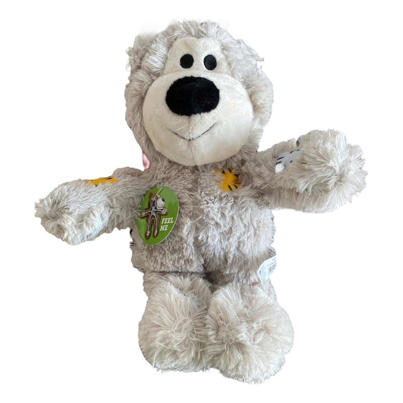 KONG - Juguete Para Perro Peluche Kong Wild Knots Squeak ML Gris