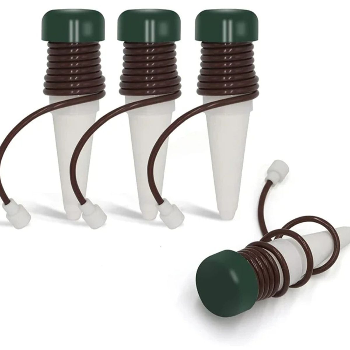 GENERICO - Pack 4 Regadores Automáticos Riego Goteo Plantas Macetero