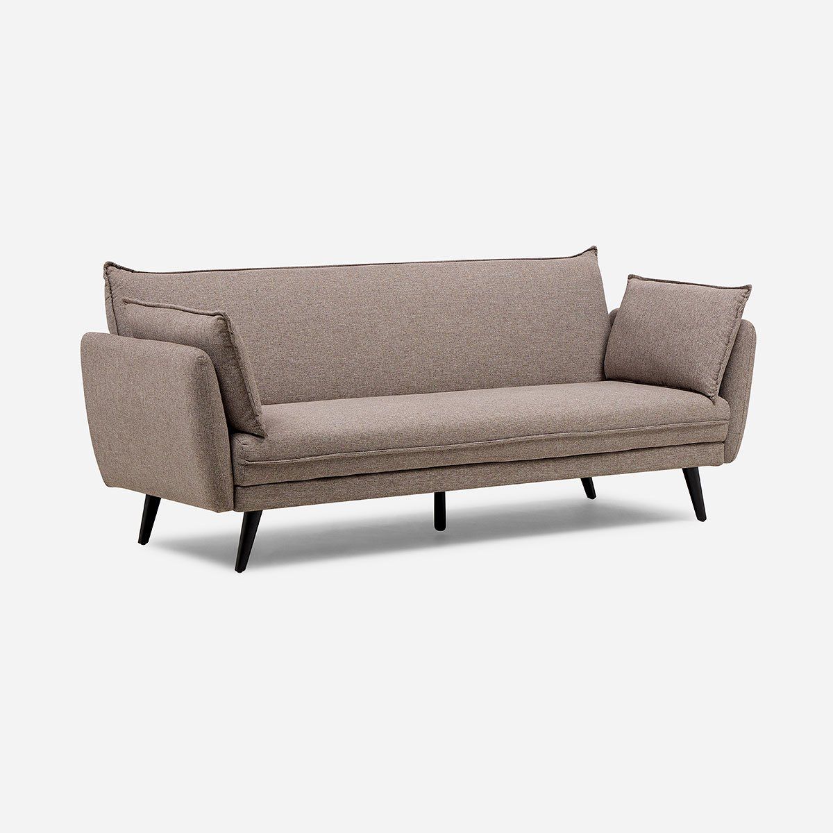 ROSEN - Futón Sonno 3 Cuerpos Tela Beige