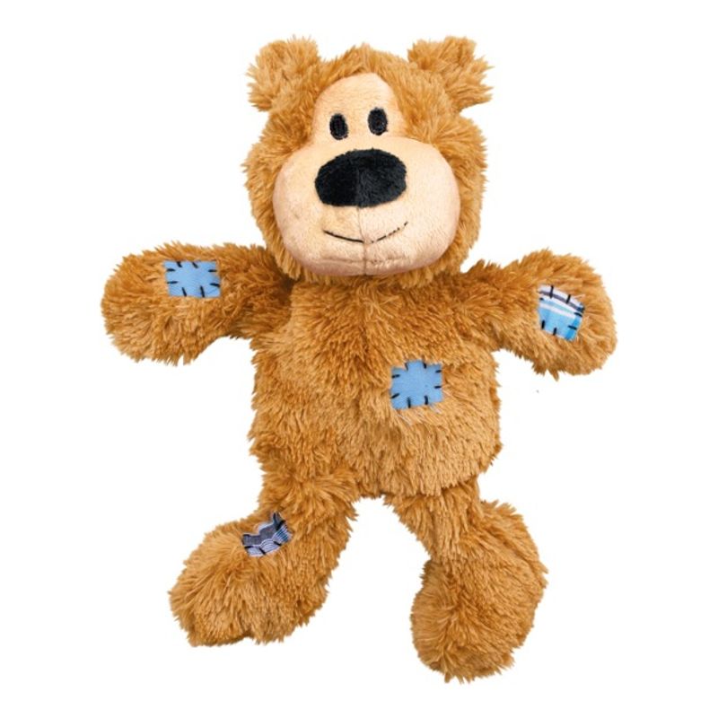 KONG - Juguete Para Perro Kong Wild Knots Squeak Talla SM Marrón