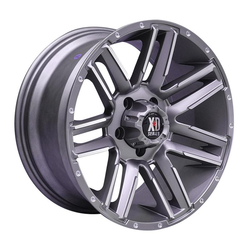 GENERICO - Set 4 Llanta 17x8.5 5x120 Et20 Gladiator Mgm-mr