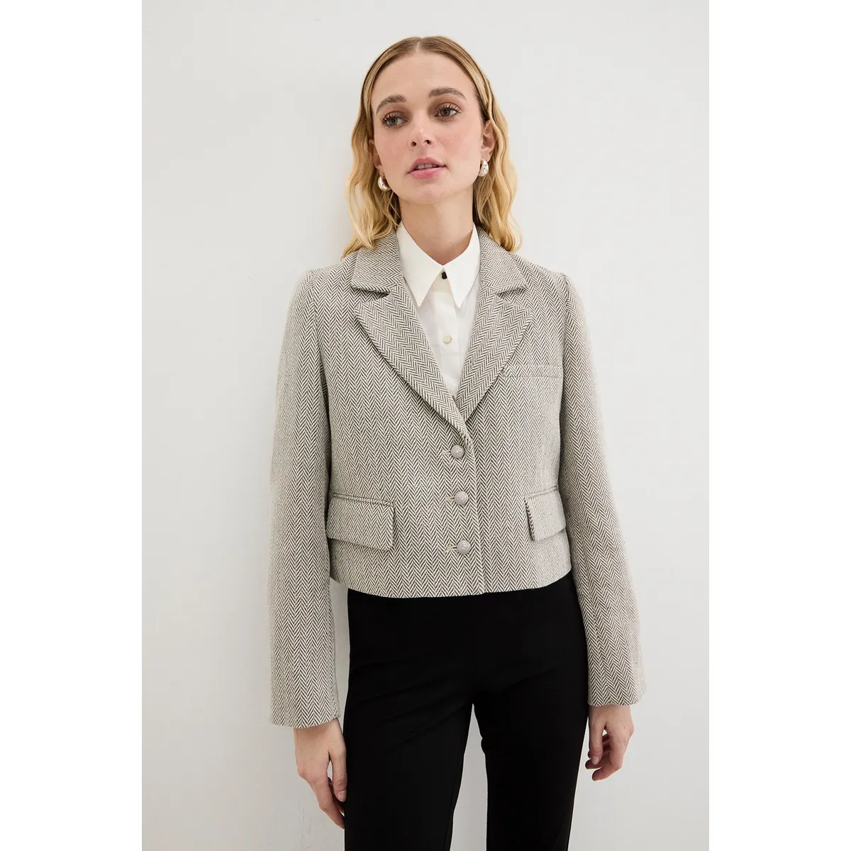ASH - Blazer Gris Mujer Ash