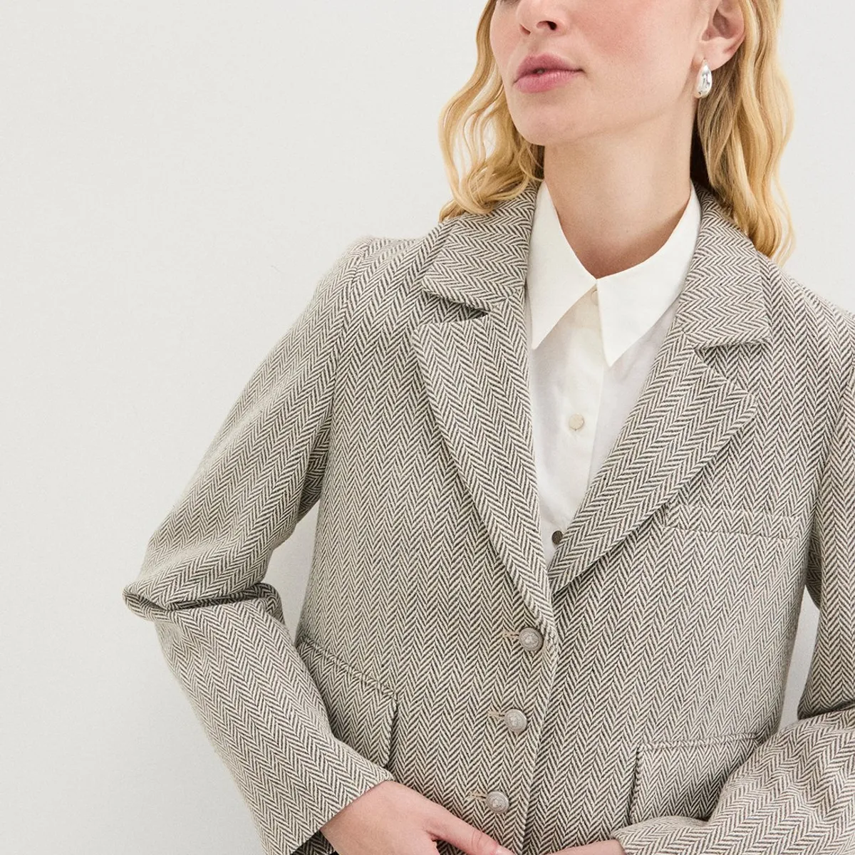 ASH - Blazer Gris Mujer Ash