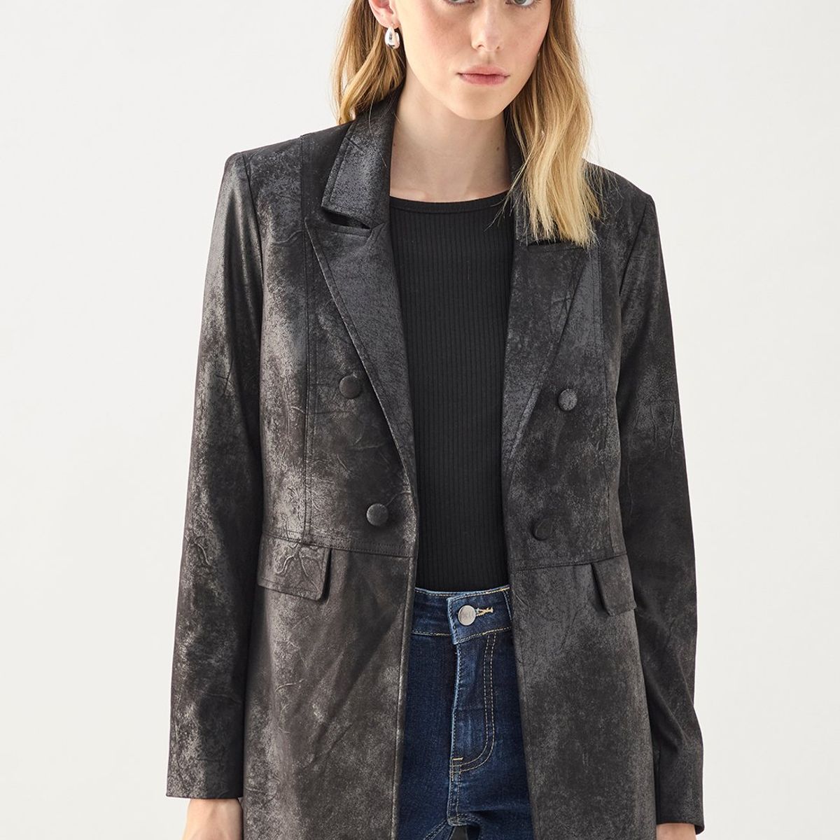 ASH - Blazer Negro Mujer Ash