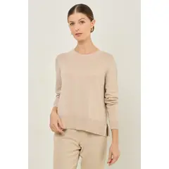 MA GRIFFE - Sweater Beige Mujer Magriffe