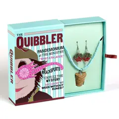 THE CARAT SHOP - Set de regalo Harry Potter Quibbler con collar y aros Luna