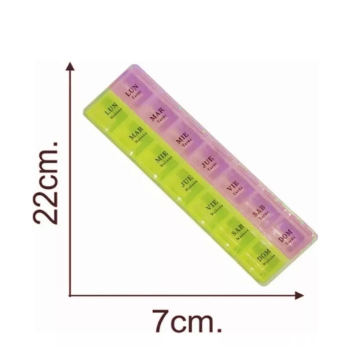 LIKE SHOP - Pack 2 Pastilleros Semanal Mañana Noche