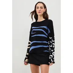 IO - Sweater Gris Mujer