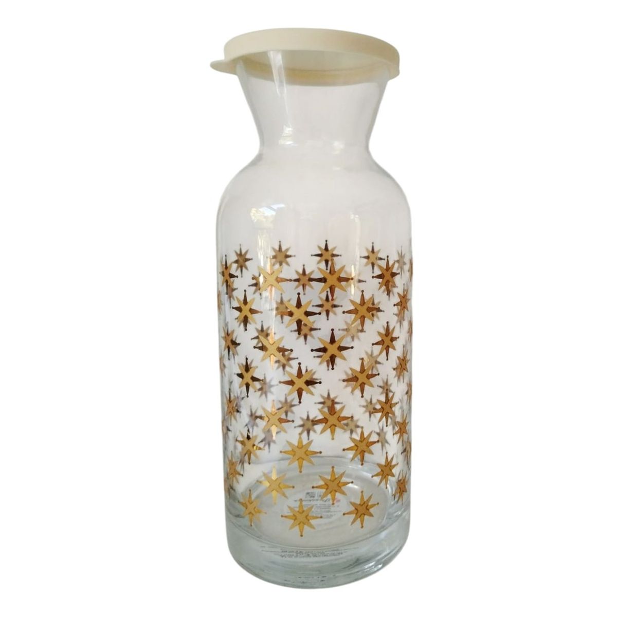 PASABAHCE - Botella Jarro Village 700 ml con tapa Set 3 Piezas