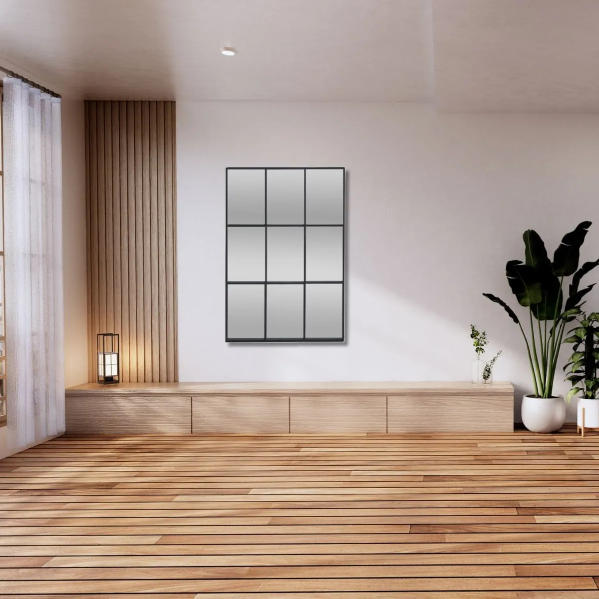 RONDA - Espejo Cuadriculado Moderno 60x80 cm