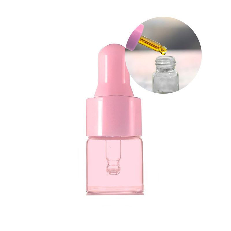 GENERICO - 24 Frascos Con Gotero Pipeta 10ml Aceites Esenciales Rosa