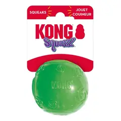 KONG - Juguete Pelota Para Perro Squeezz Ball Talla L Verde