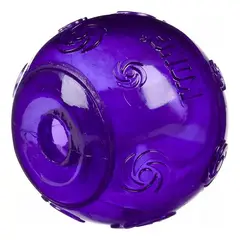 KONG - Juguete Pelota Para Perro Squeezz Ball Talla L Morado