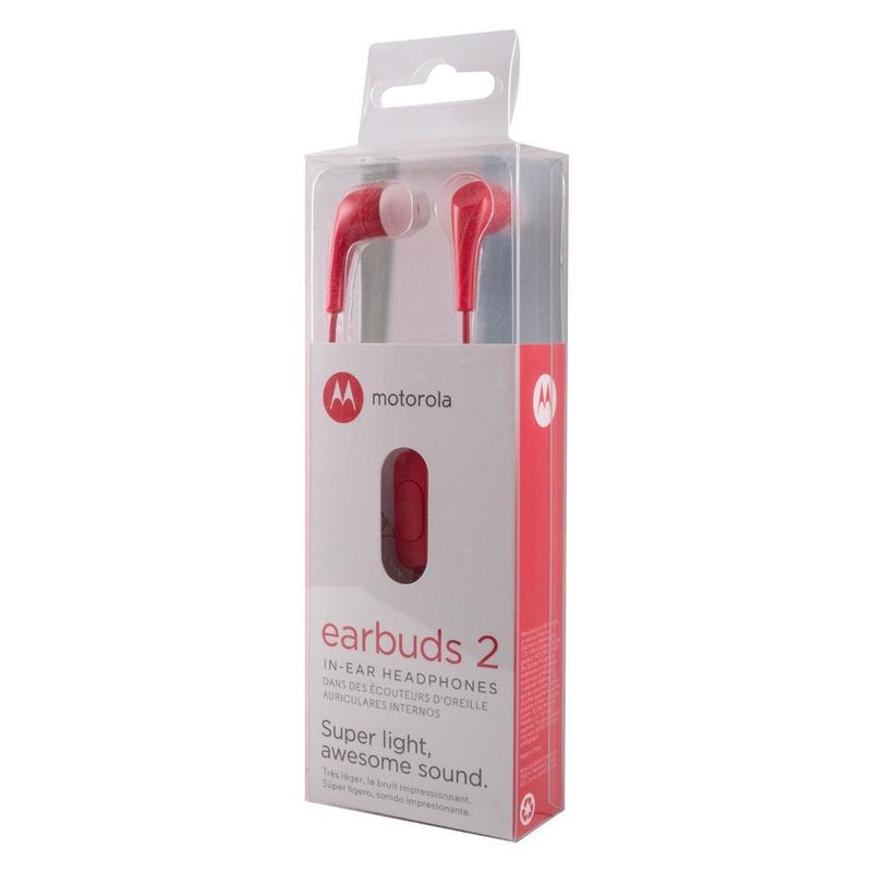 MOTOROLA - Audífonos Motorola SH006 Manos Libres Rojos SH006 RD