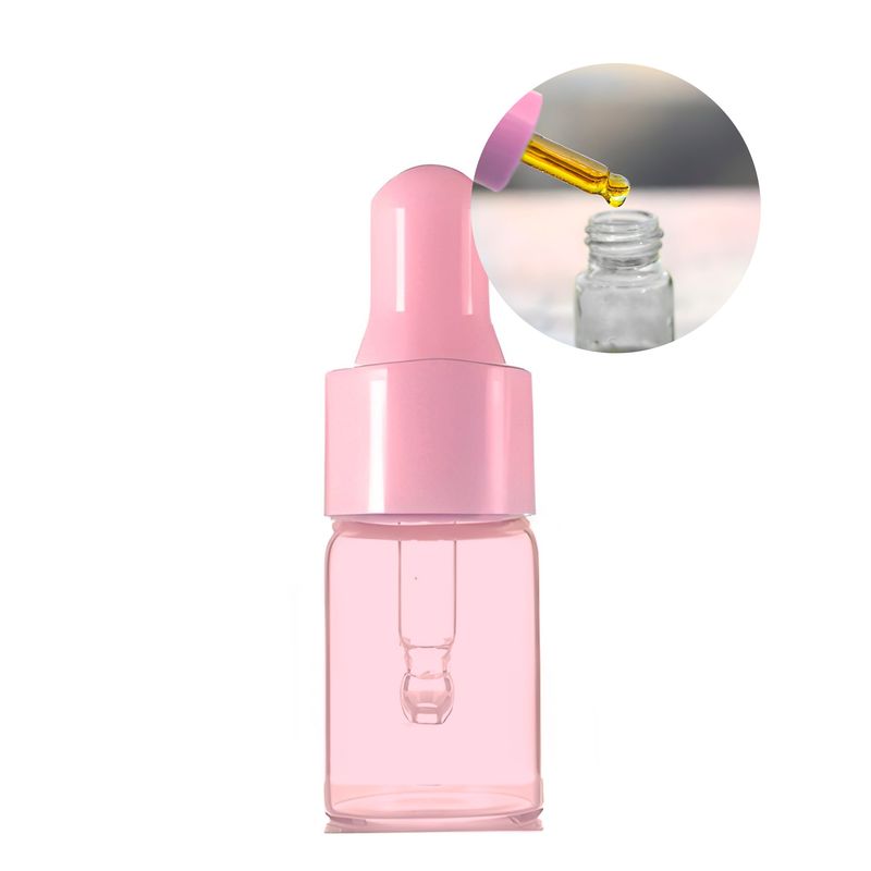 GENERICO - 24 Frascos Con Gotero Pipeta 15ml Aceites Esenciales Rosa