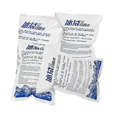 GENERICO - Pack 4 Bolsas Hielo Seco Reutilizable Refrigerar Conservar
