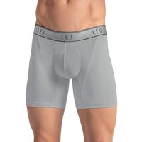 Bóxer en microfibra con mallas transpirables frontales 033354 Gris