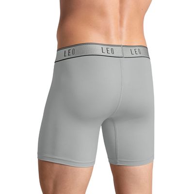 Imagen 2 del producto Bóxer en microfibra con mallas transpirables frontales 033354 Gris